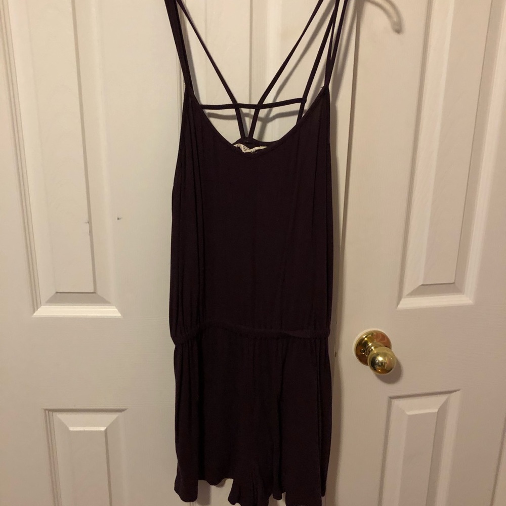 Purple romper size S American eagle outfitters